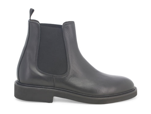 Melluso uomo stivaletti chelsea in pelle nera U90402-217621